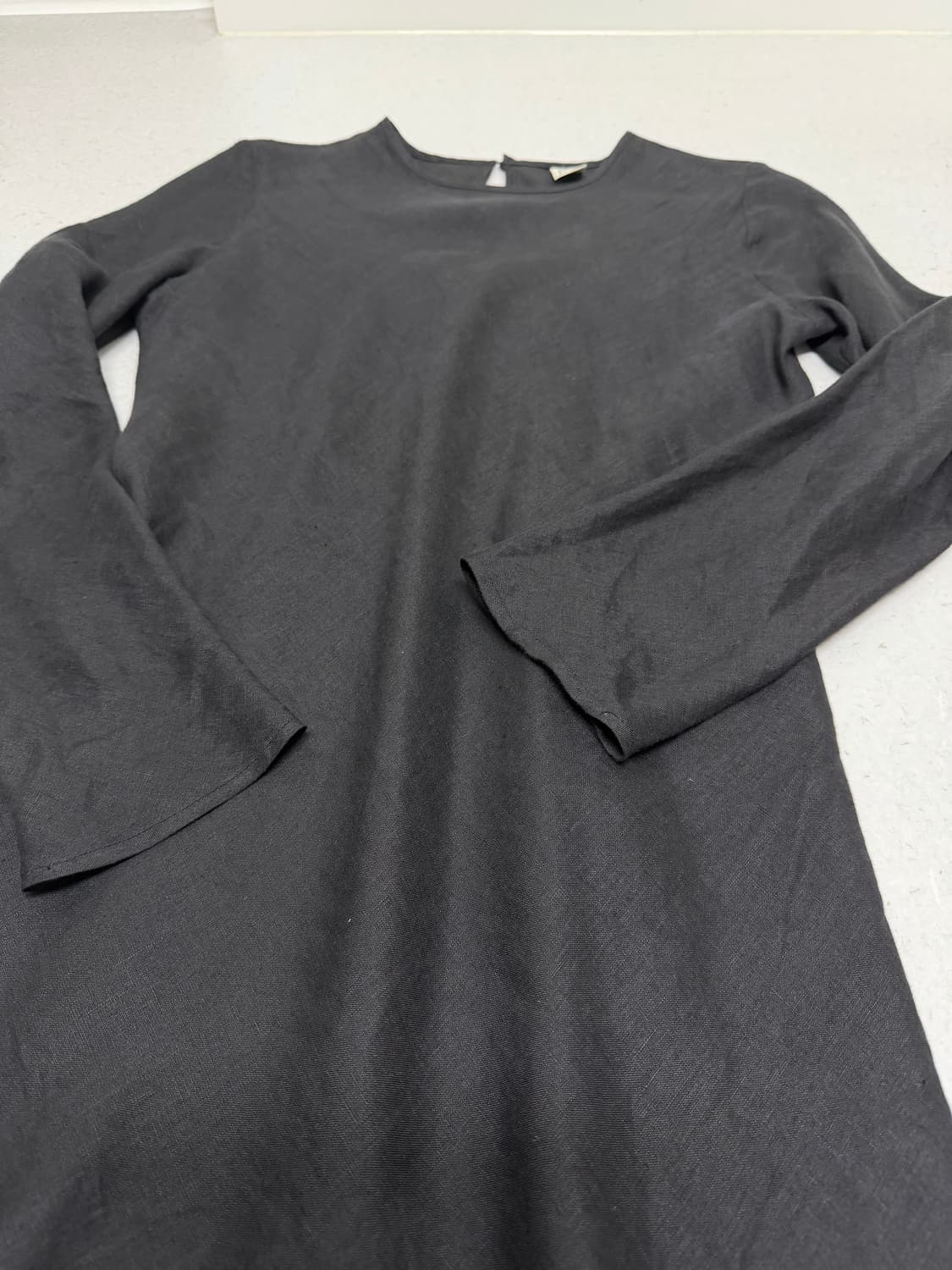 baserange dydine long sleeve maxi dress 상품이미지5