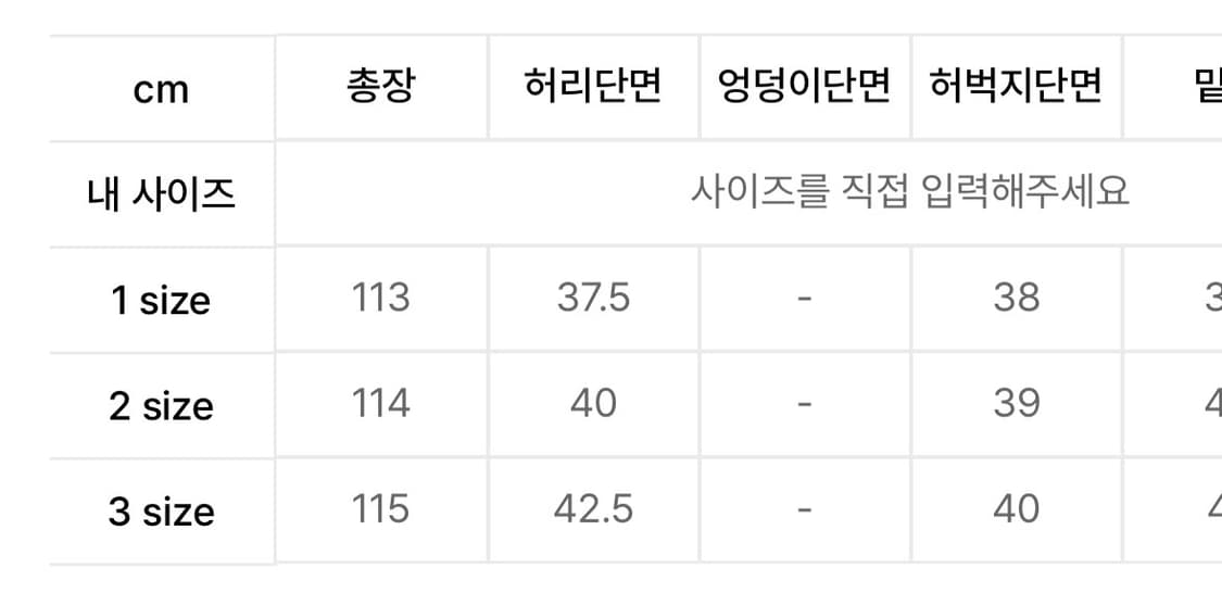 어나더유스 더티 워시드 데님 size 1 상품이미지2