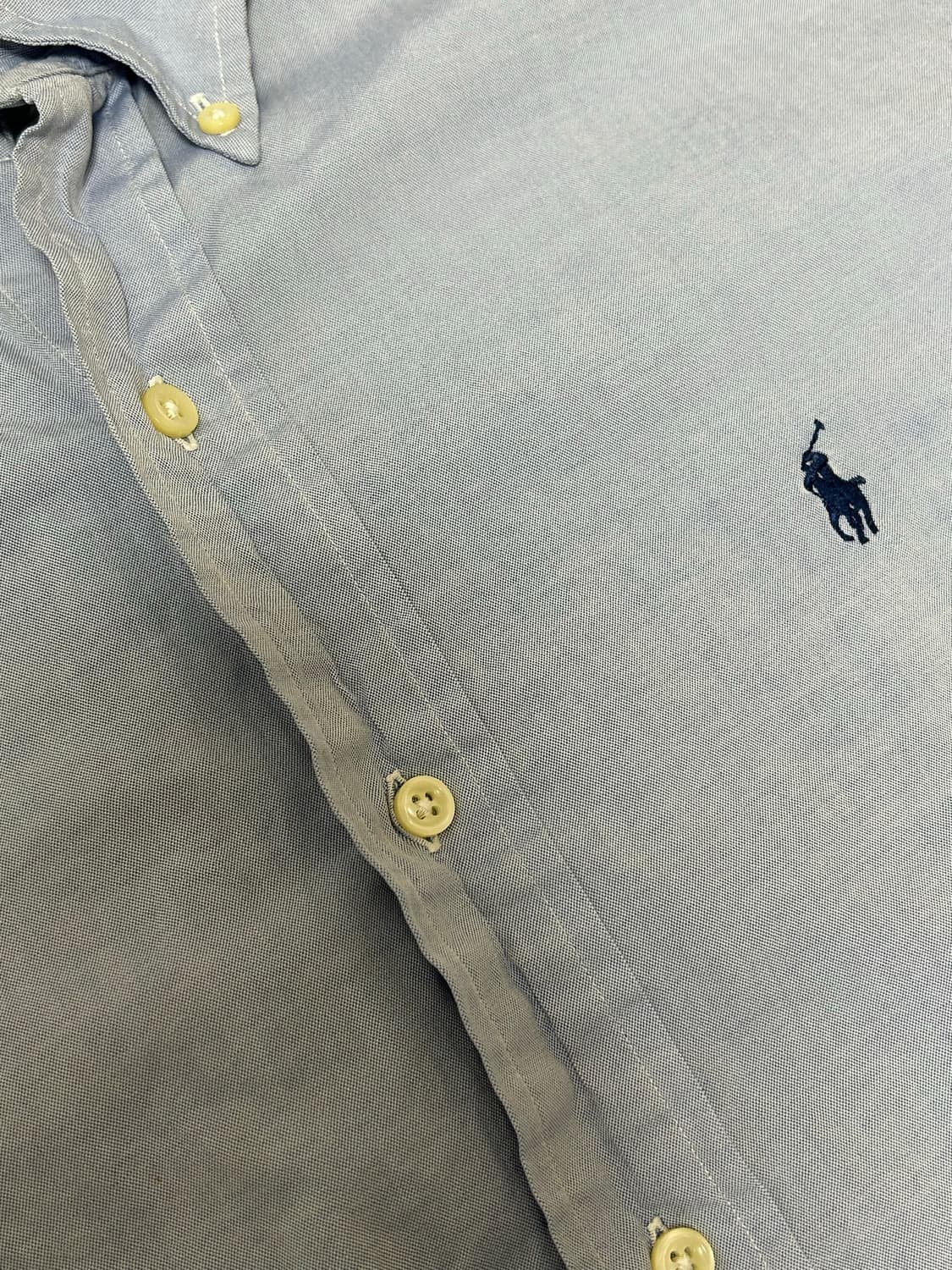 폴로 랄프로렌 스카이블루 클래식핏 옥스포드 셔츠 상품이미지4