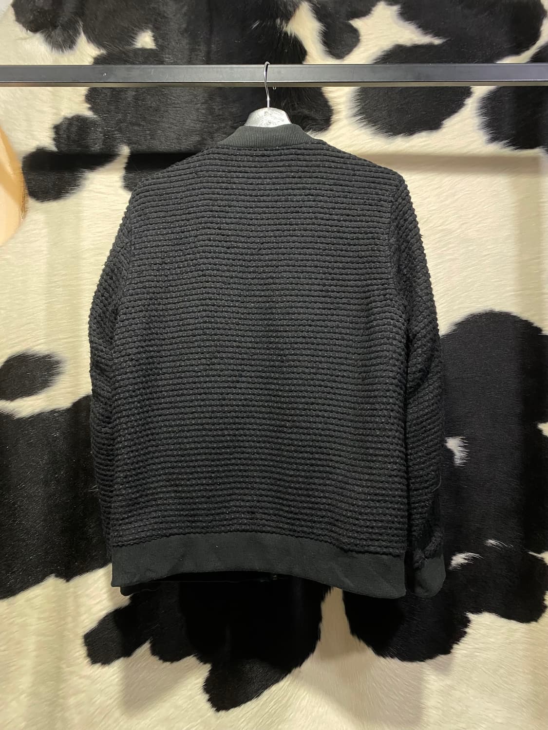 Japanese vintange 니트 봄버자켓 상품이미지4