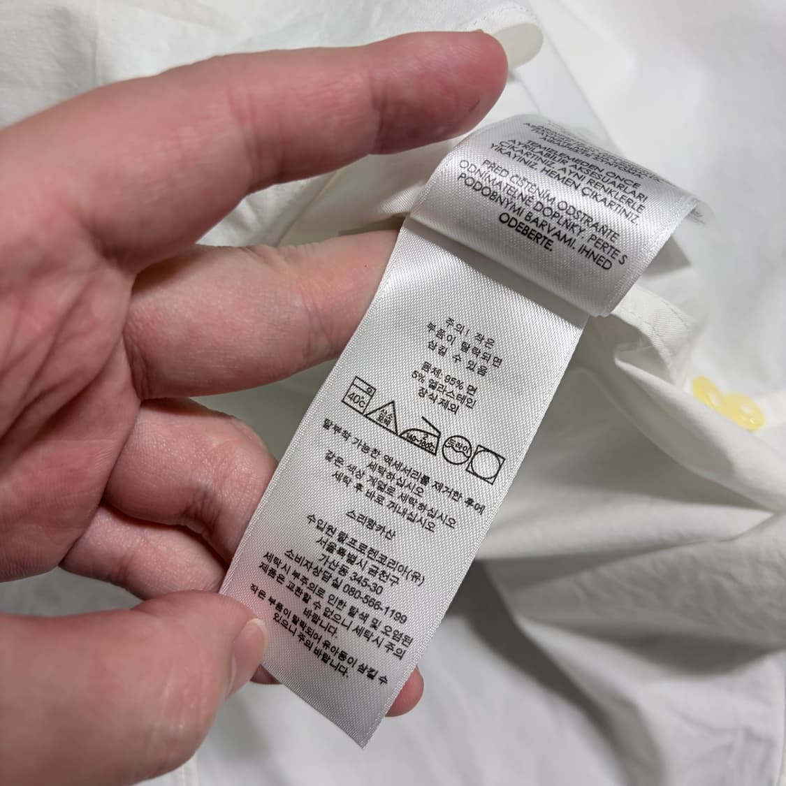 폴로 랄프로렌 클래식핏 스트레치 셔츠 상품이미지7