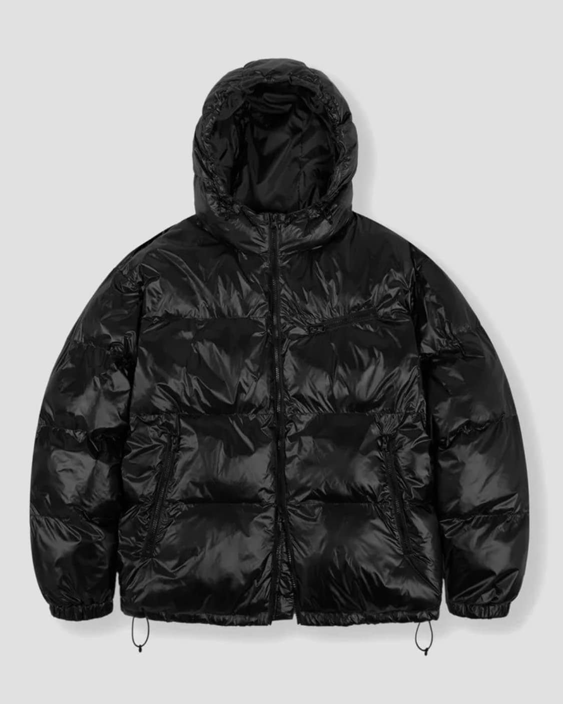 키뮤어 RDS 후디드 다운 점퍼 블랙 L 상품이미지2