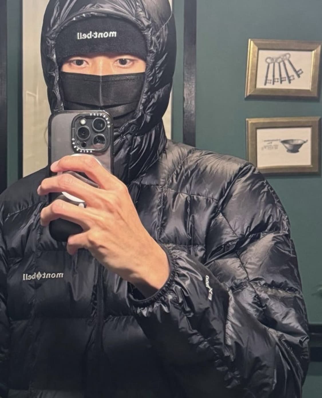 Name : (크림 새상품)몽벨 슈페리어 다운 파카 블랙 패딩 :) 상품이미지1