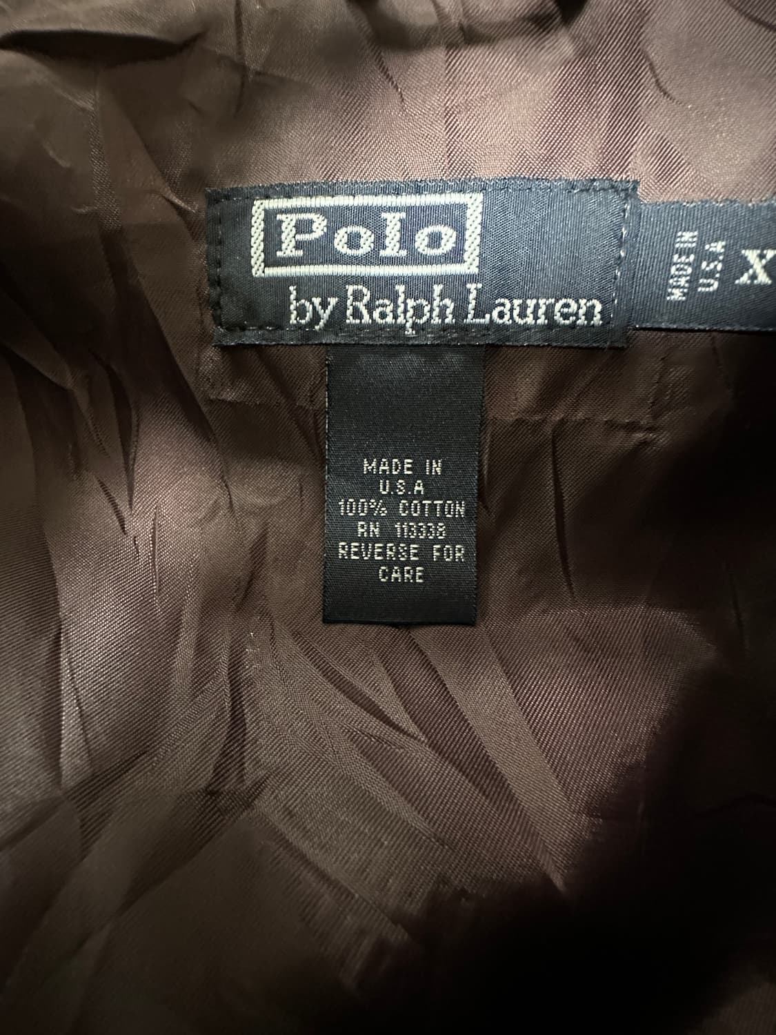 폴로 갈색 자켓 상품이미지6