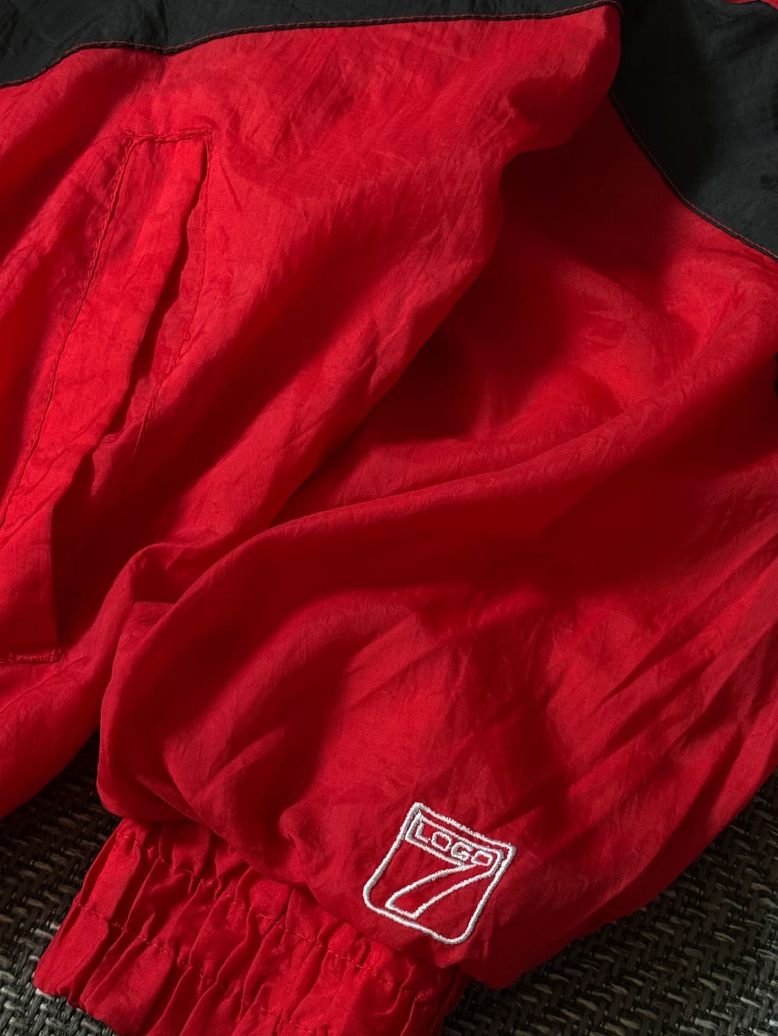 90s LOGO7 네브래스카 허스커스 바람막이 자켓 (105) 상품이미지5