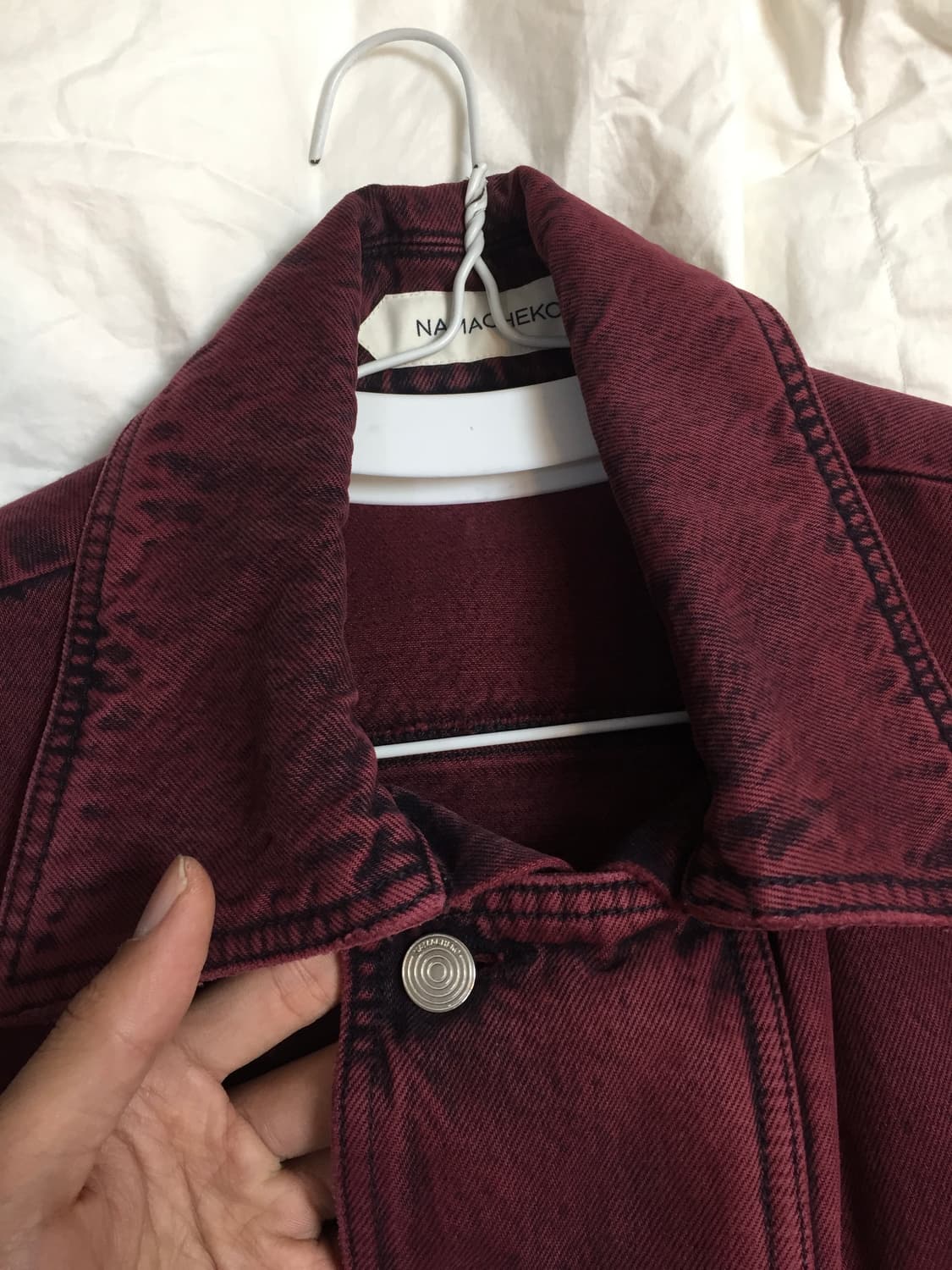 나마체코 다잉 데님셔츠 상품이미지3