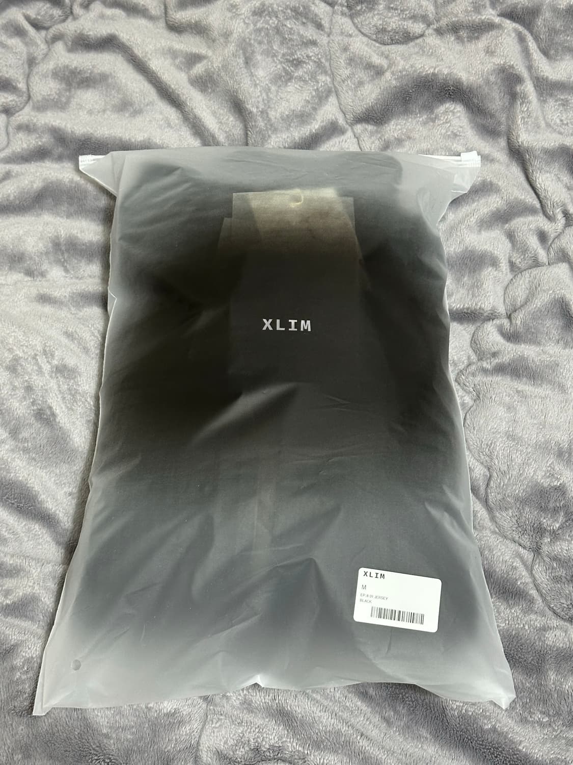 엑슬림ep08 저지 블랙 m사이즈 새상품 상품이미지1
