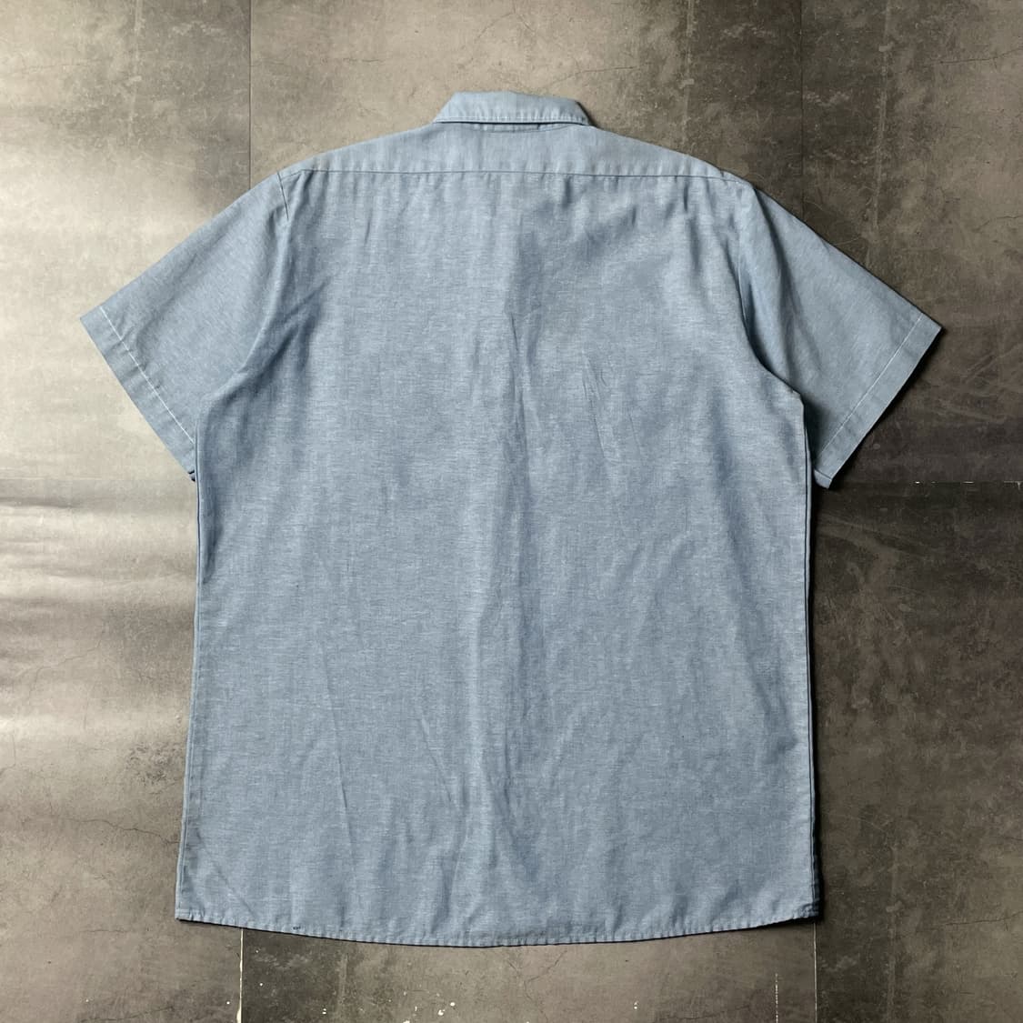 DICKIES 90s 디키즈 빈티지 샴브레이 반팔 워크 셔츠 A00990 상품이미지6