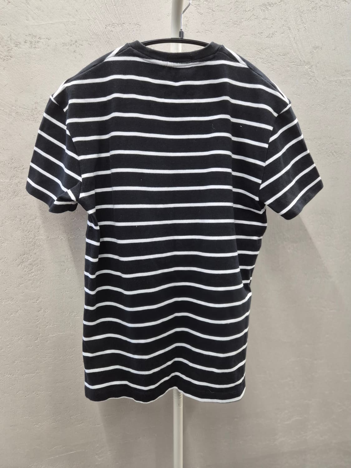 폴로 랄프로렌 스트라이프 반팔티 블랙 S 상품이미지3