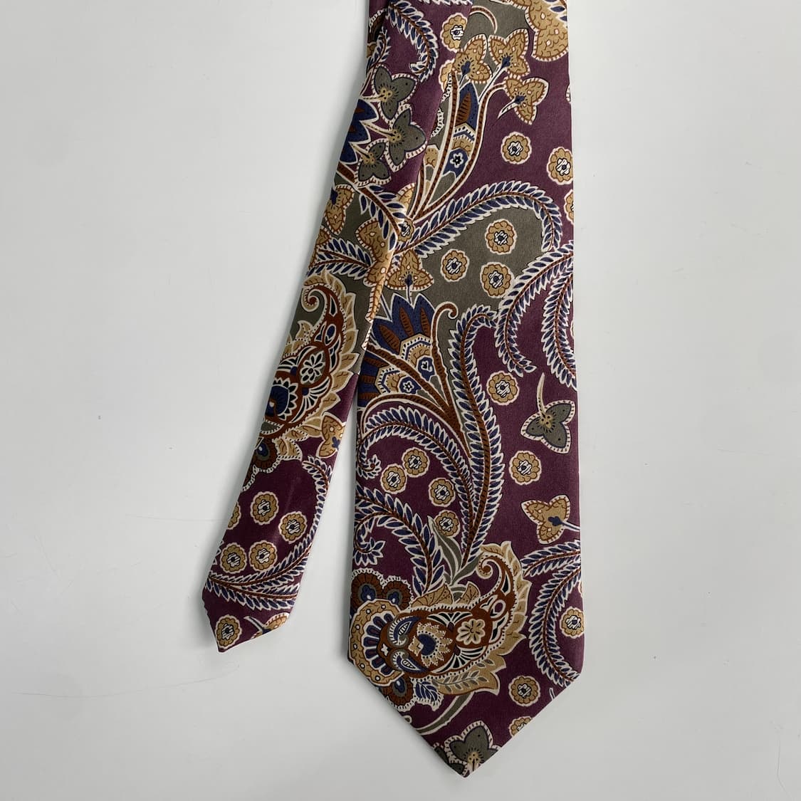 크리스찬 디올(Dior) 명품 정품 페이즐리 넥타이 상품이미지2