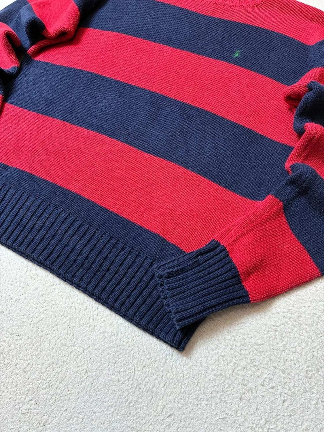 폴로 랄프로렌 90's 단가라 코튼 니트 PN6687 상품이미지5