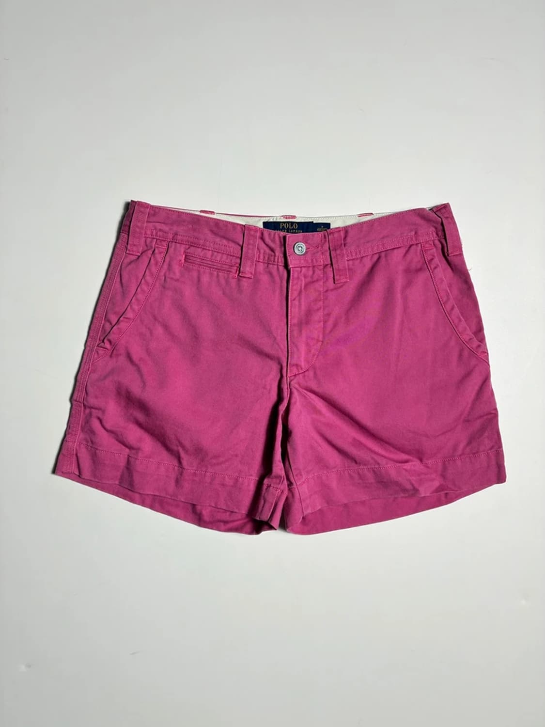 폴로 랄프로렌 포니 자수 핑크 치노 반바지 R1589 상품이미지1