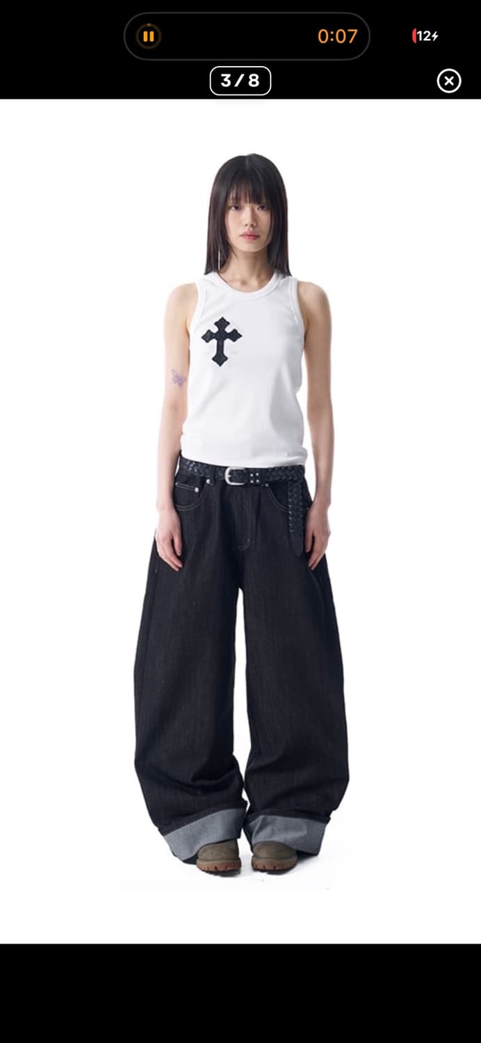 AKM CROS2 Sleeveless (White) 상품이미지3