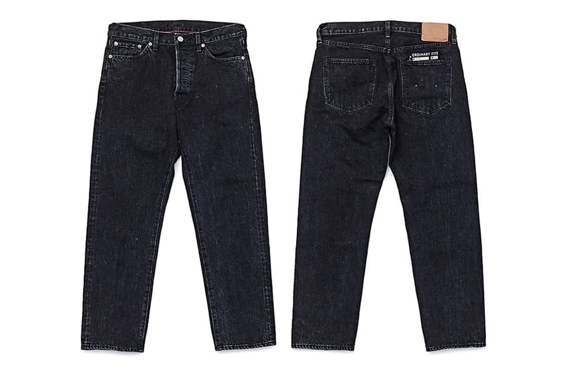Ordinary Fits(오디너리 핏츠) 5포켓 앵클 데님 블랙 상품이미지1