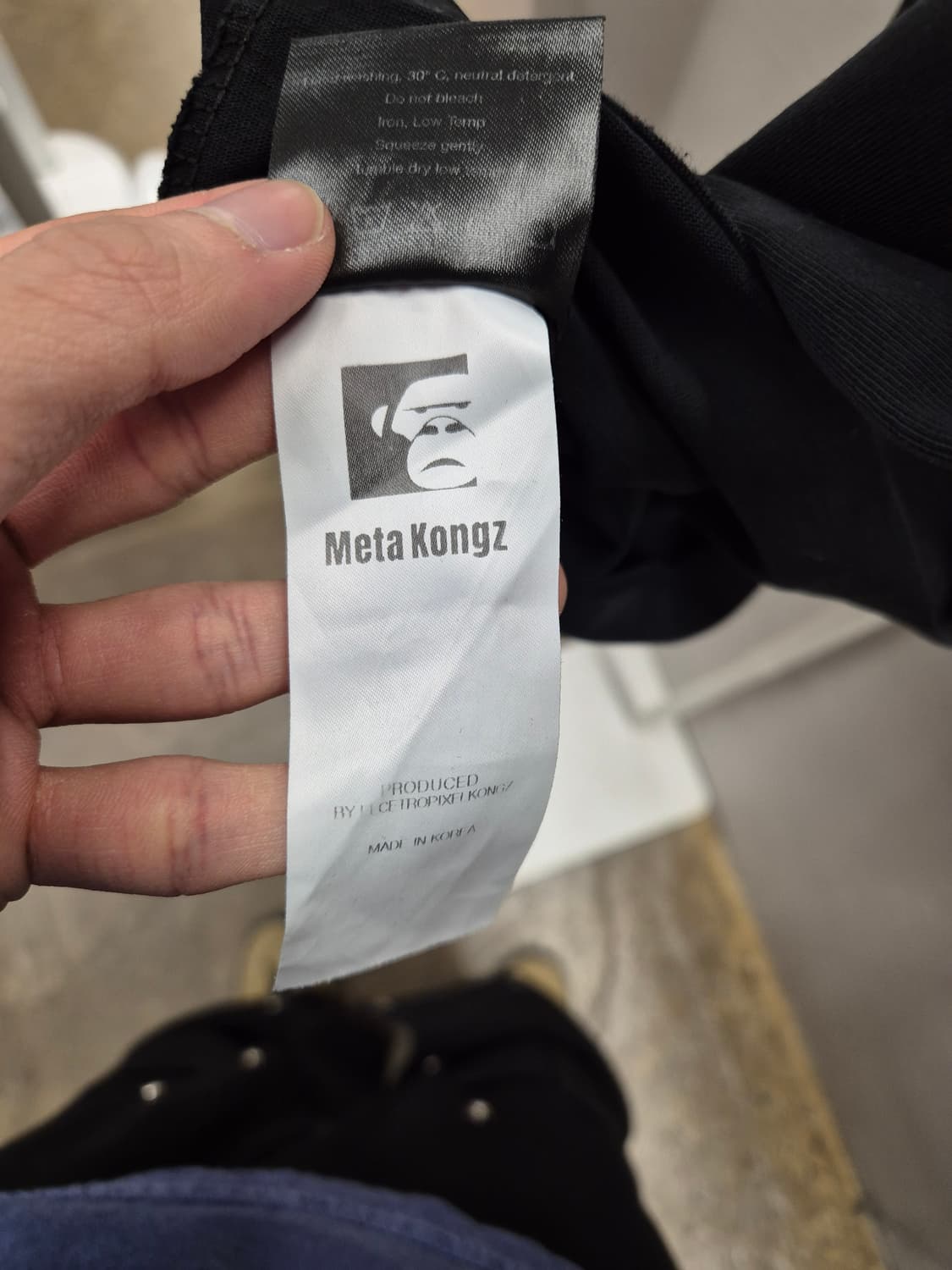 메타콩즈 프로젝트콩즈 반팔티 블랙 L 상품이미지8