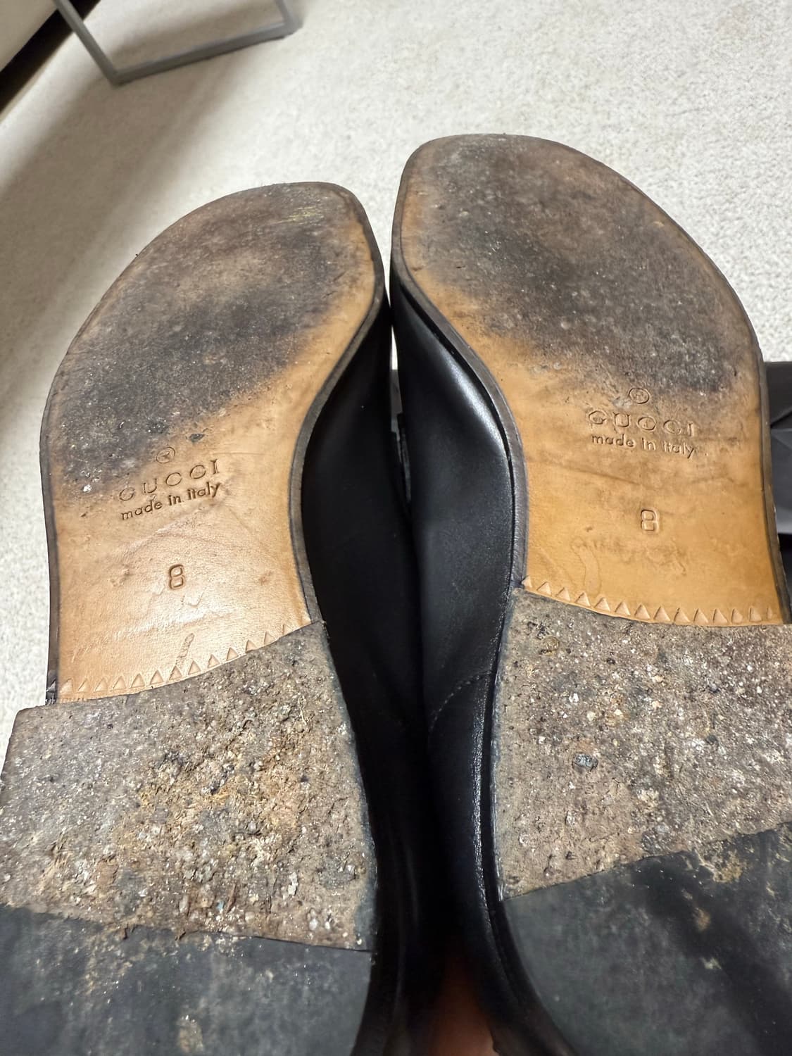 구찌 조르단 홀스빗 로퍼 8사이즈(270) 상품이미지5