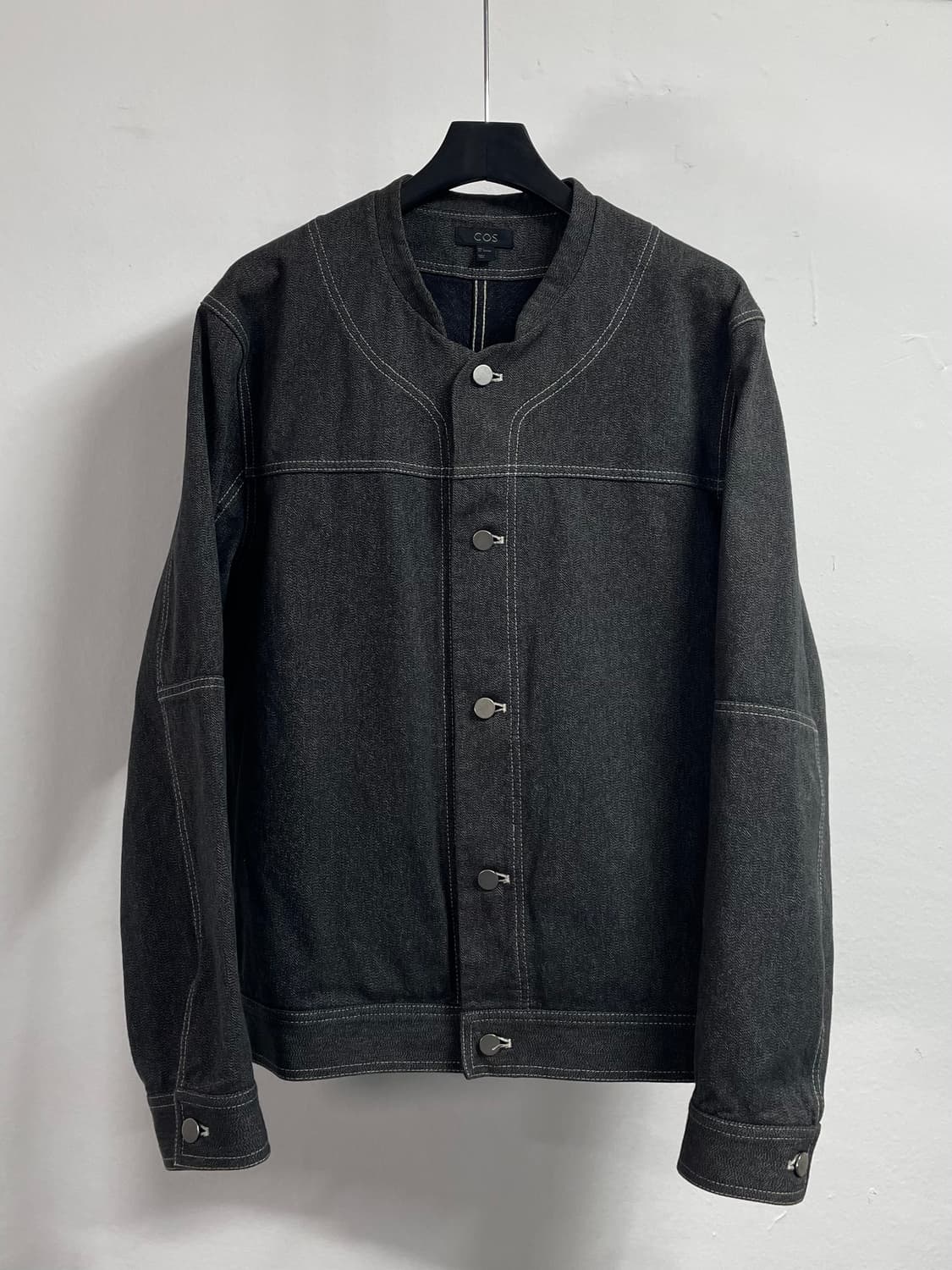 COS 코스 차이나카라 데님 자켓 (on.549) 상품이미지1