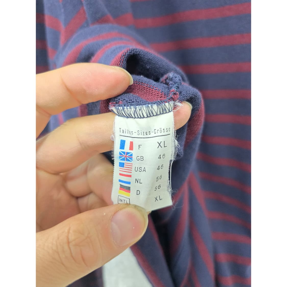 세인트제임스 스트라이프 티셔츠 XL 상품이미지3