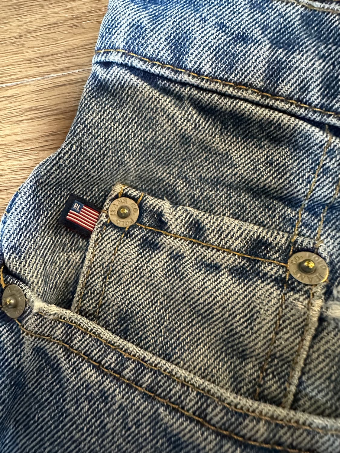 빈티지 폴로진스 랄프로렌 데님팬츠 상품이미지6