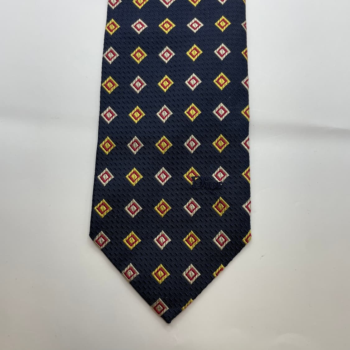 873) (Christian DIOR) 크리스찬 디올 패턴 넥타이 상품이미지3