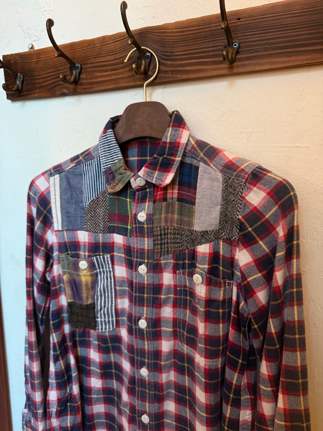 네넷 패치워크 셔츠 상품이미지3