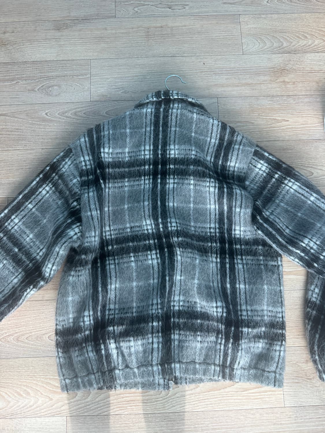 디스이스네버뎃 체크 점퍼 상품이미지2