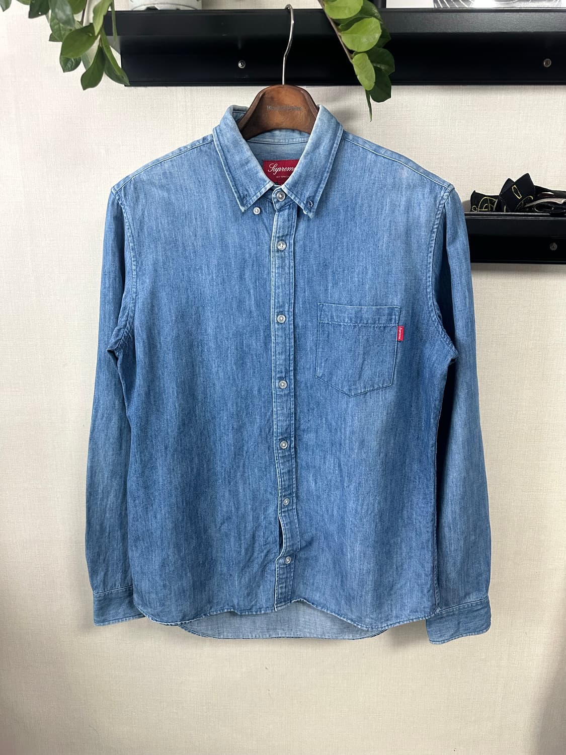 슈프림 데님 셔츠 M(95-100)정품 상품이미지1
