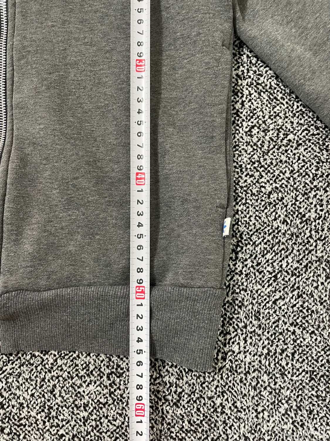 빈티지9. 아디다스 스터드 큐빅 트레포일 후드티셔츠 기모 Y2K 핀터깔 상품이미지7