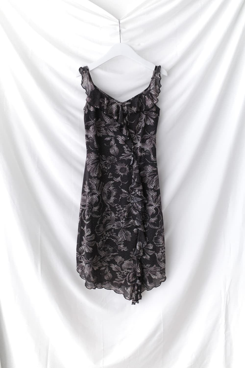 flower frill sleevelsee dress 상품이미지1