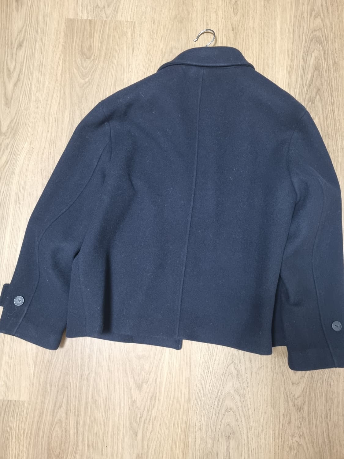 무탠다드 네이비 하프 코트 L 상품이미지1