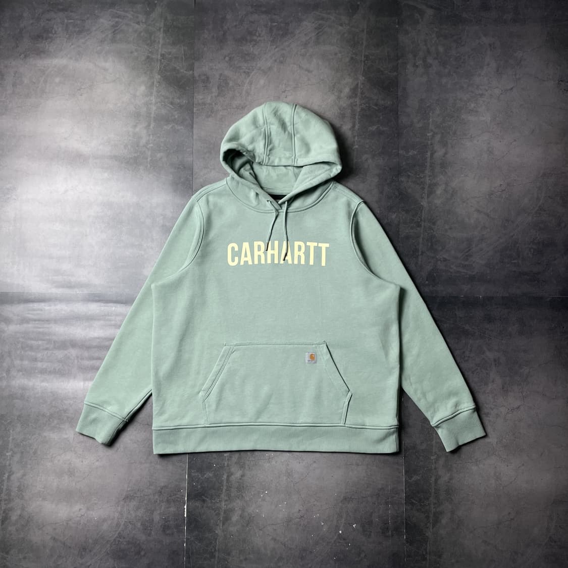 CARHARTT 칼하트 빈티지 라이트 그린 후드티 A00854 상품이미지1