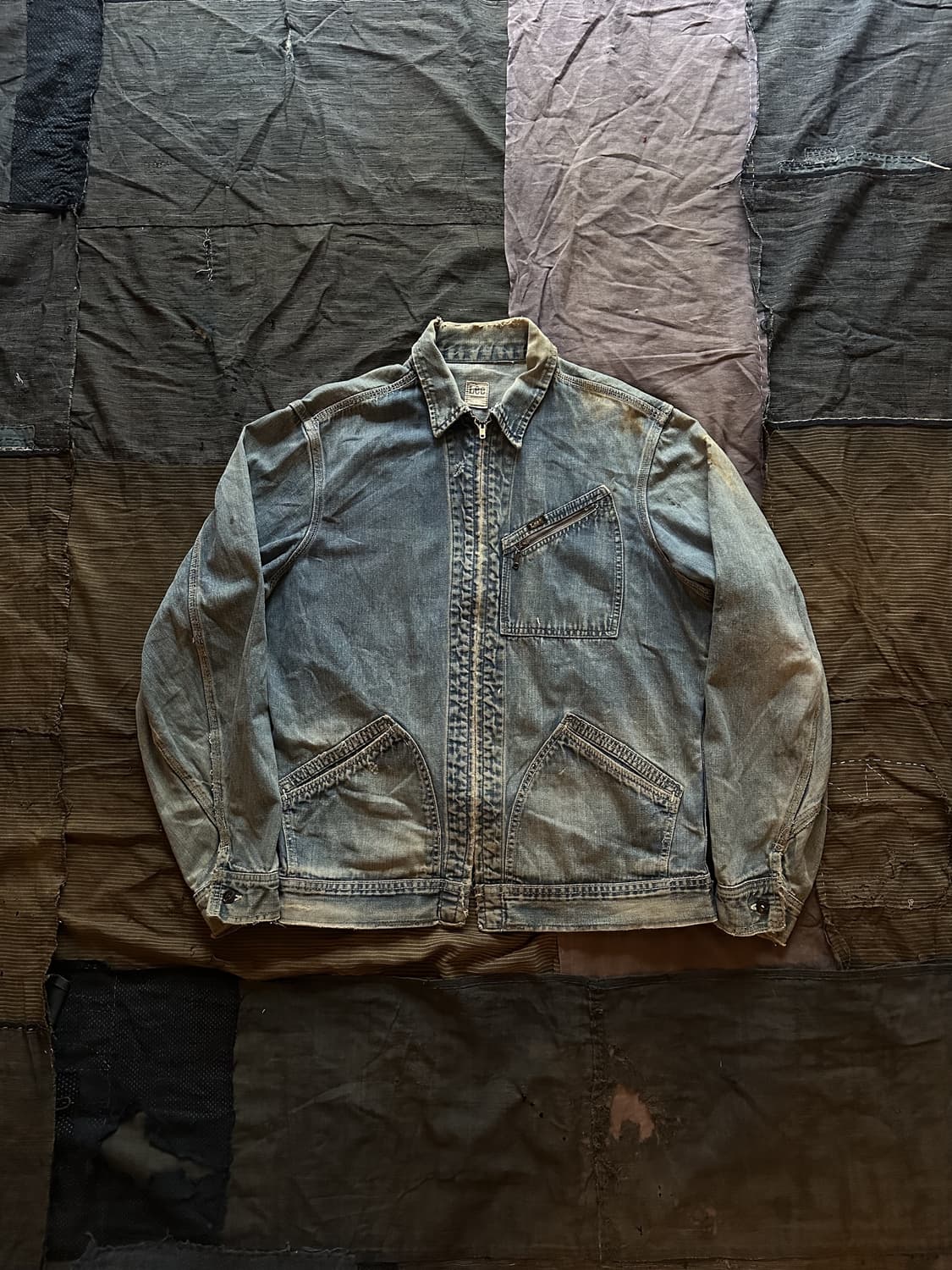70s LEE USA Vintage 91-B Denim Jacket 상품이미지1
