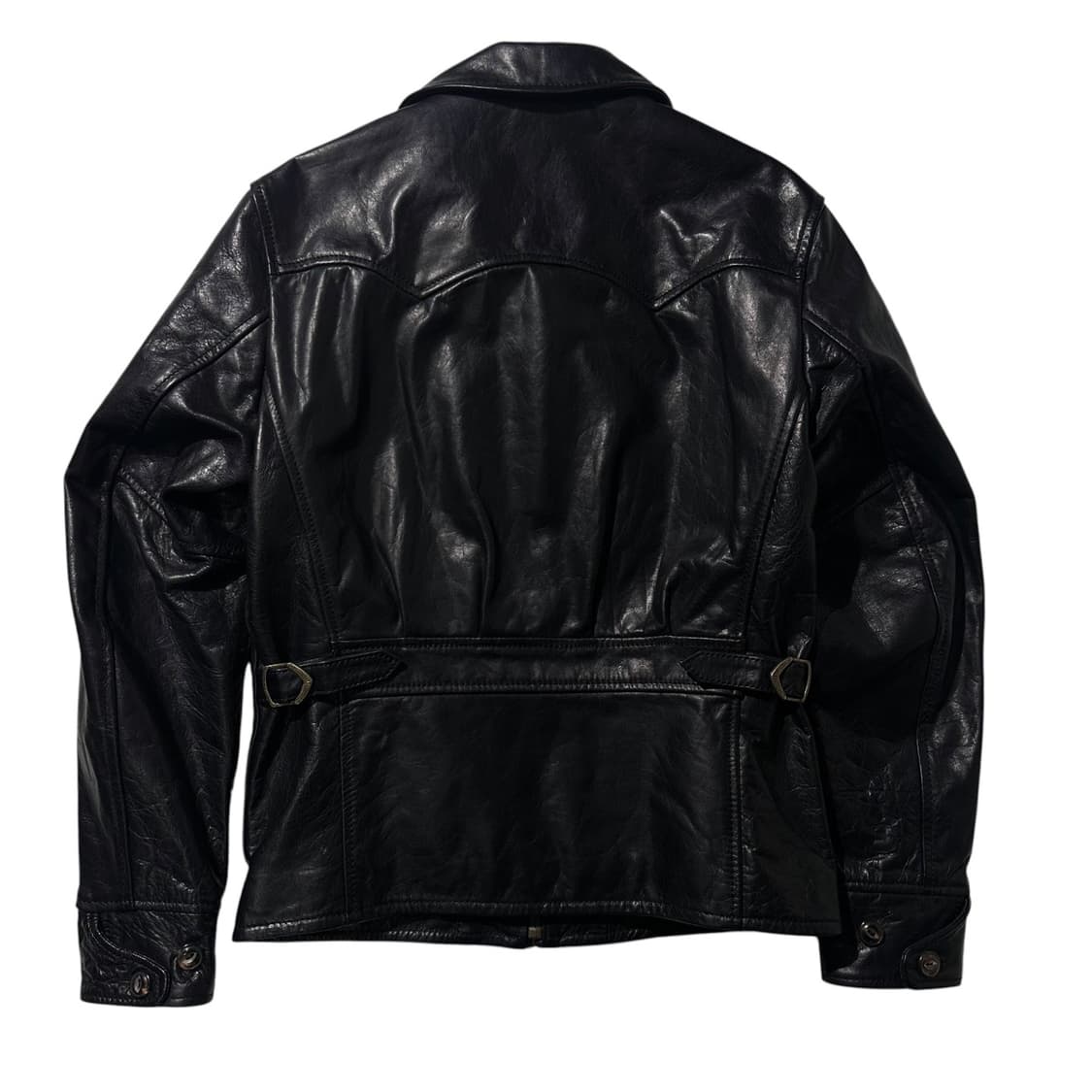 Curphey Leather 홀스하이드 레더 싱글 자켓 상품이미지2