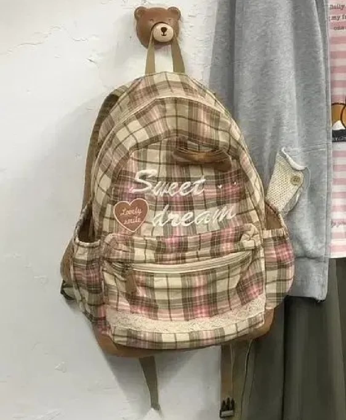 빈티지 가방 모리걸 백팩 모리 백팩배낭 헤이세이 로걀 로맨틱갸루 라떼갸루 상품이미지1