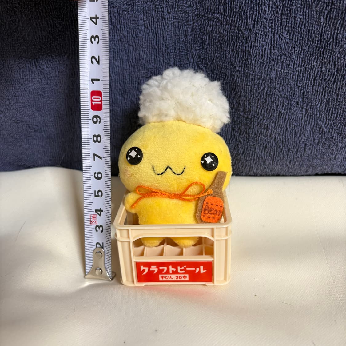 고전 산엑스 비어짱 핸드메이드 인형 키링 상품이미지3