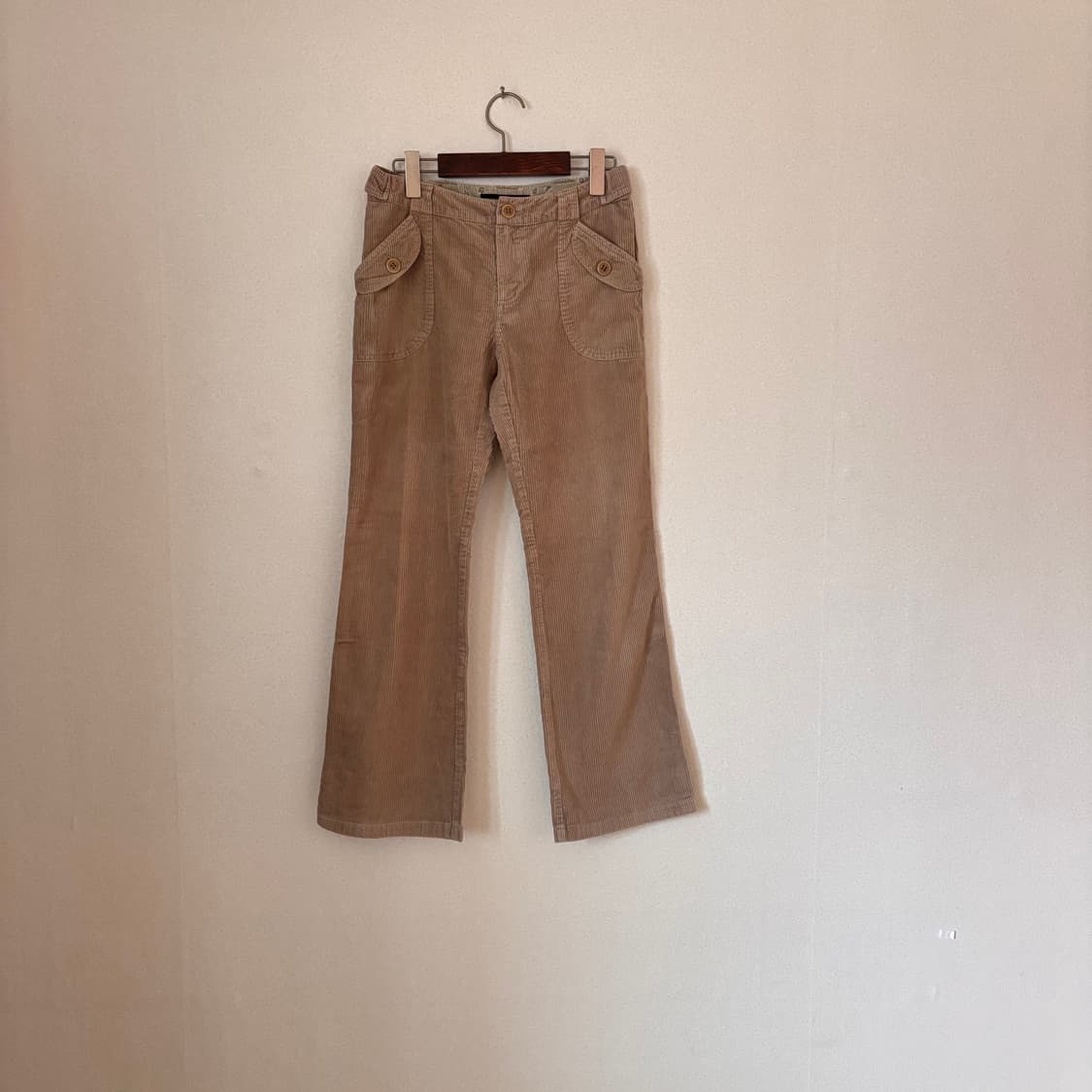 막스마라 정품 베이지 26 코듀로이 팬츠 위켄드 골덴 상품이미지1