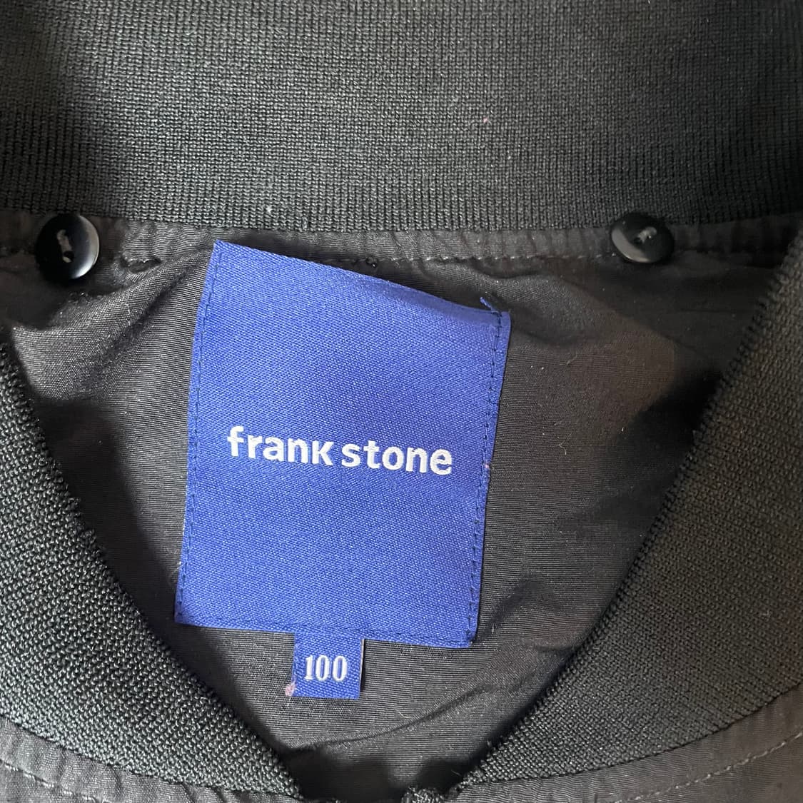 프랭크스톤 블루종 블랙 점퍼 100 상품이미지4