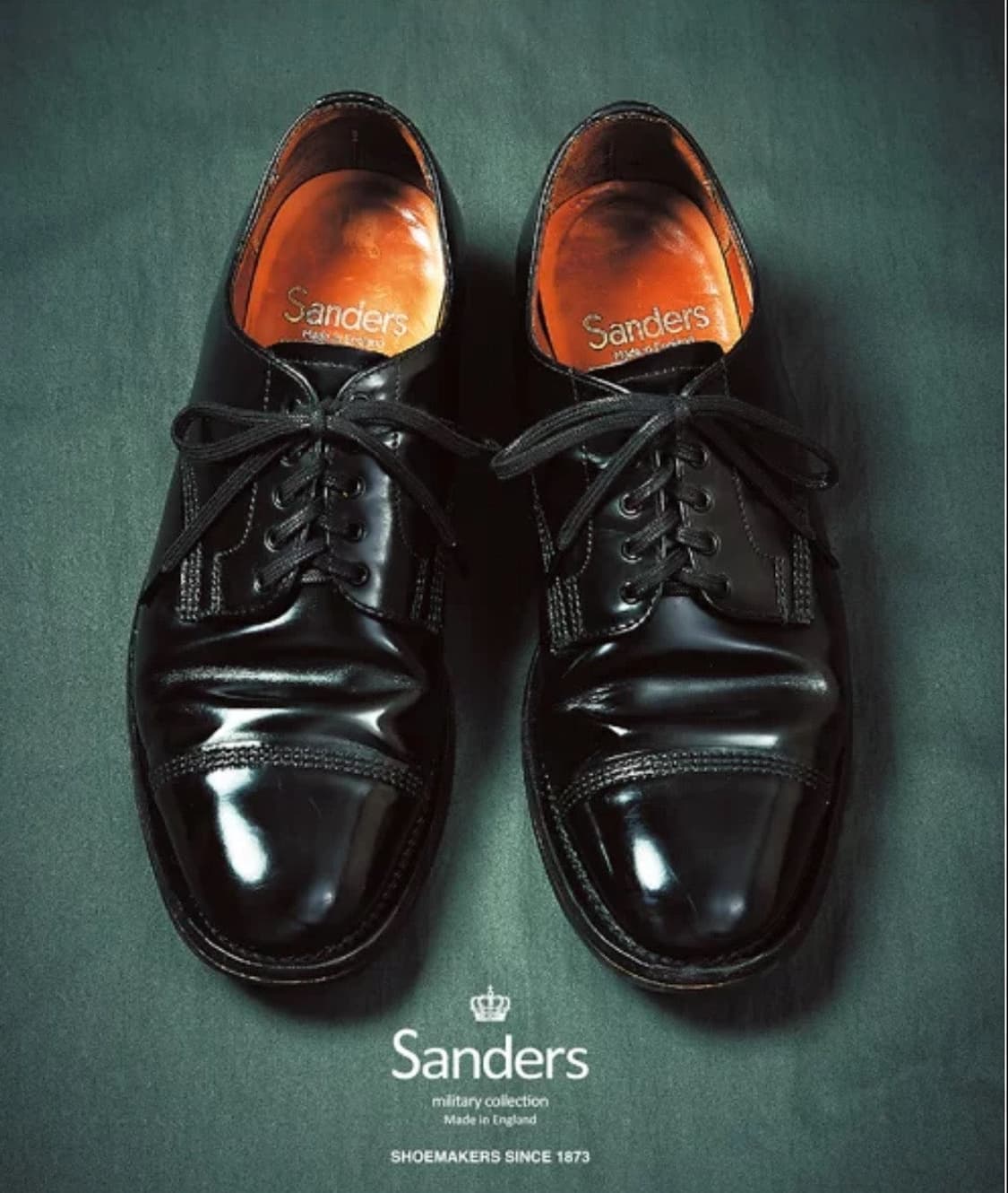 샌더스 슈레이스 5mm Flat Waxed Shoelaces 상품이미지1