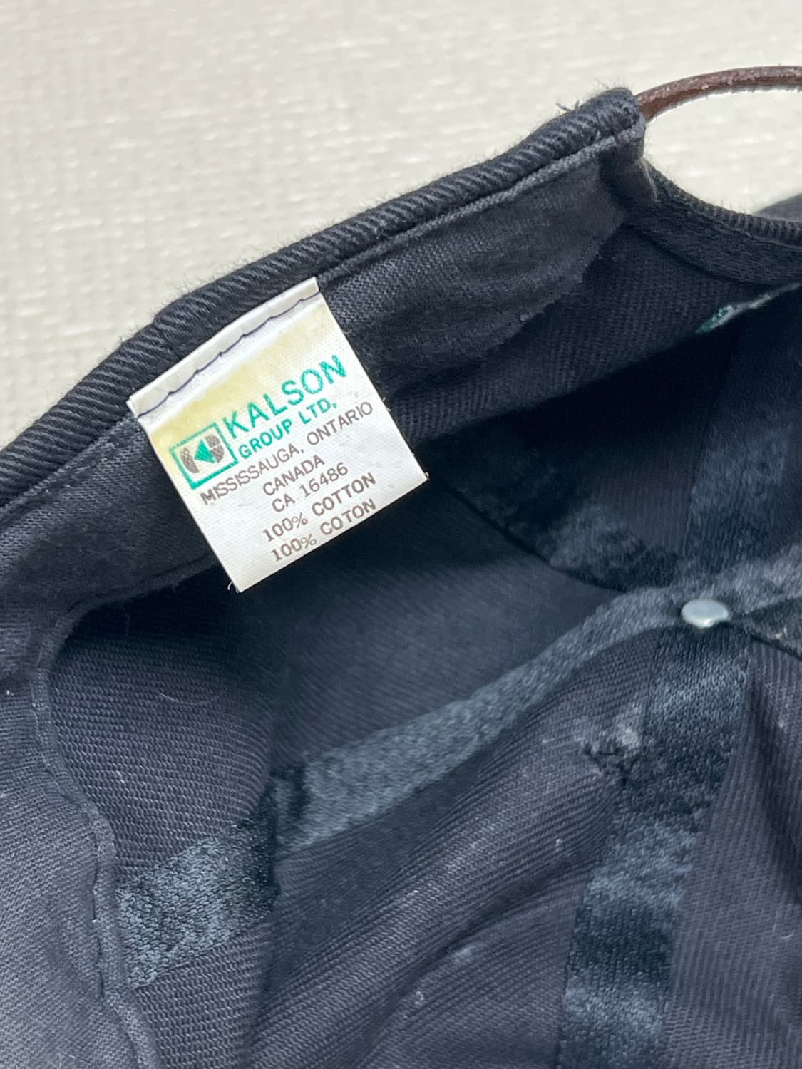 90s 하드락카페 몬트리올 볼캡 블랙/퍼플 상품이미지6