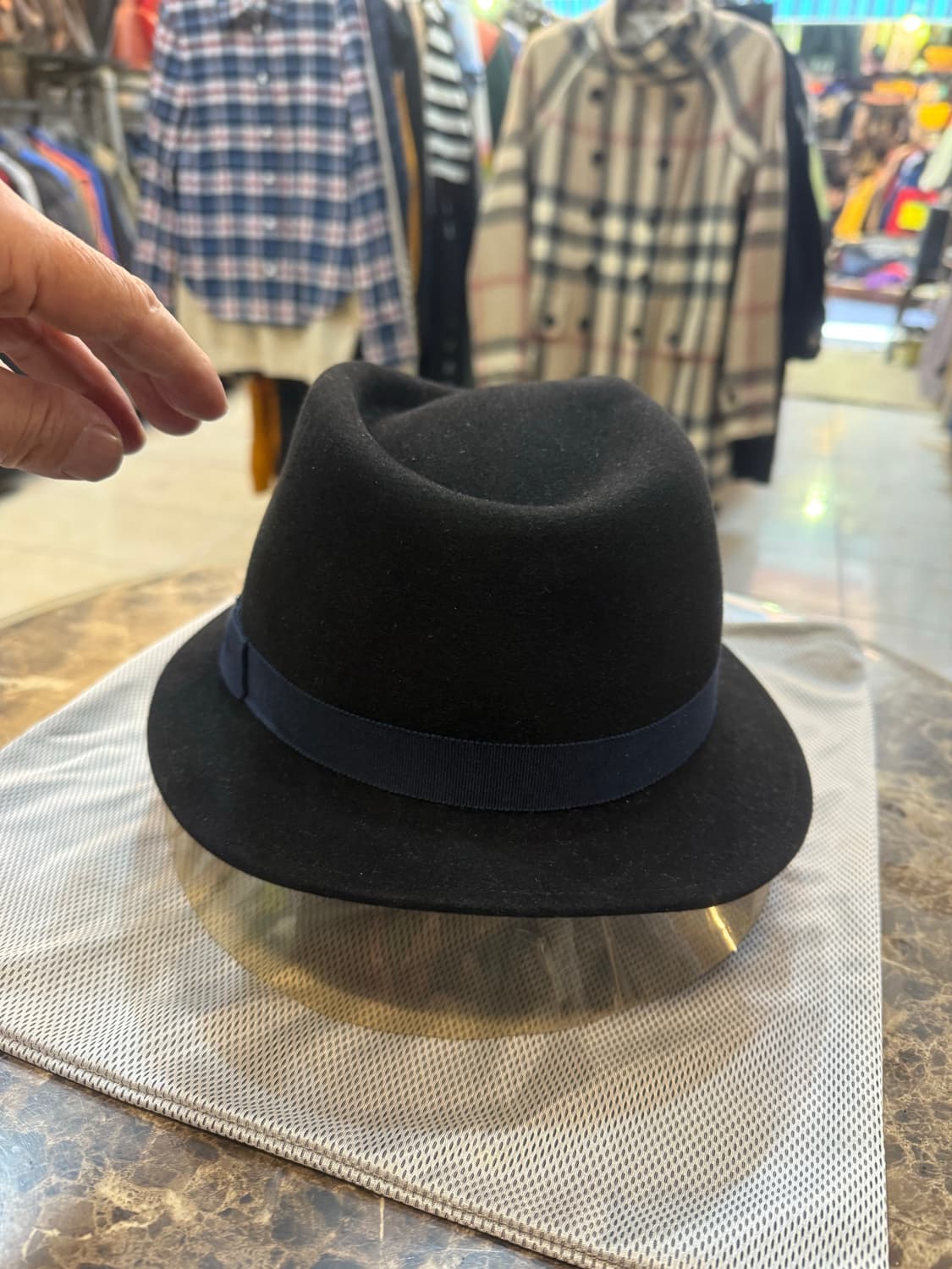 정품 샤넬 펠트 모자 팝니다 상품이미지4