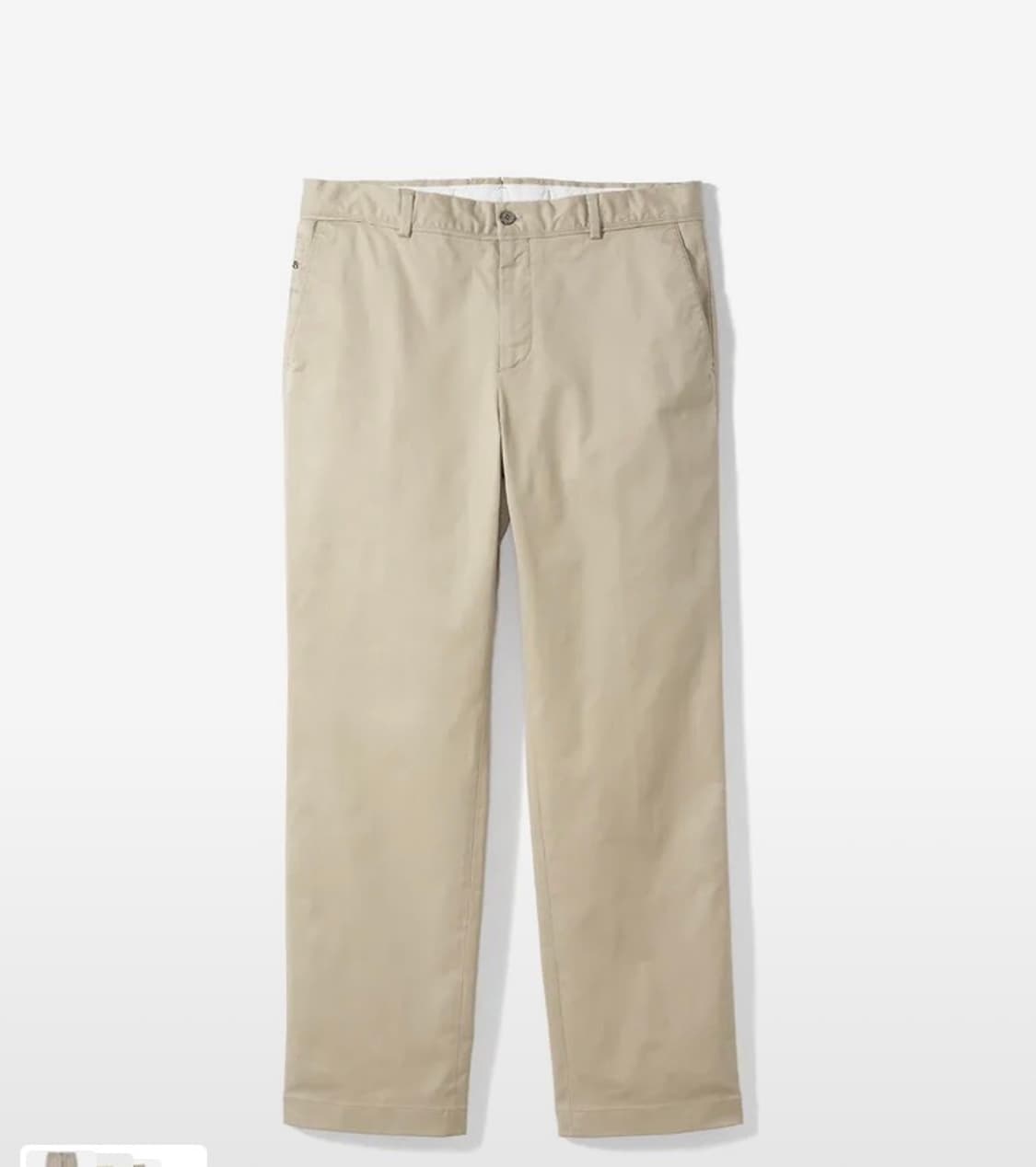 라이즈앤빌로우 어센틱 수피마 265 레귤러 스트레이트 치노팬츠 KHAKI 상품이미지1