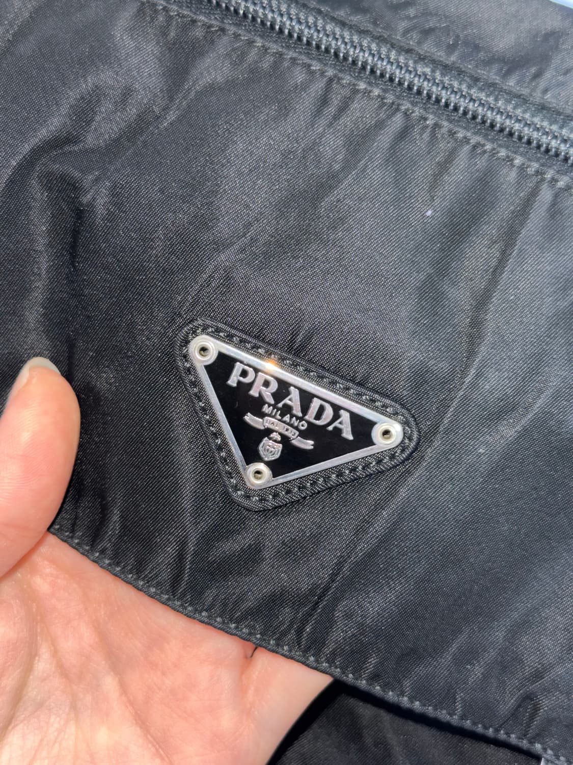 프라다 메신저백 블랙 빈티지 상품이미지3