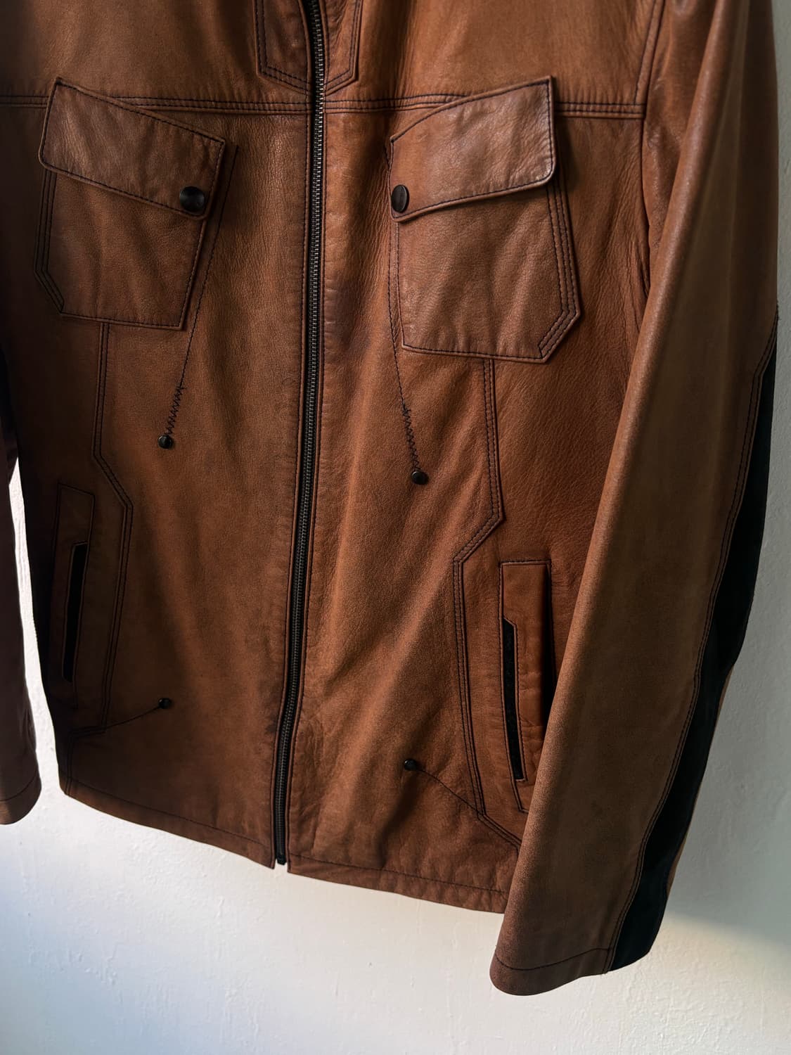 레더 바이커 자켓  상품이미지6