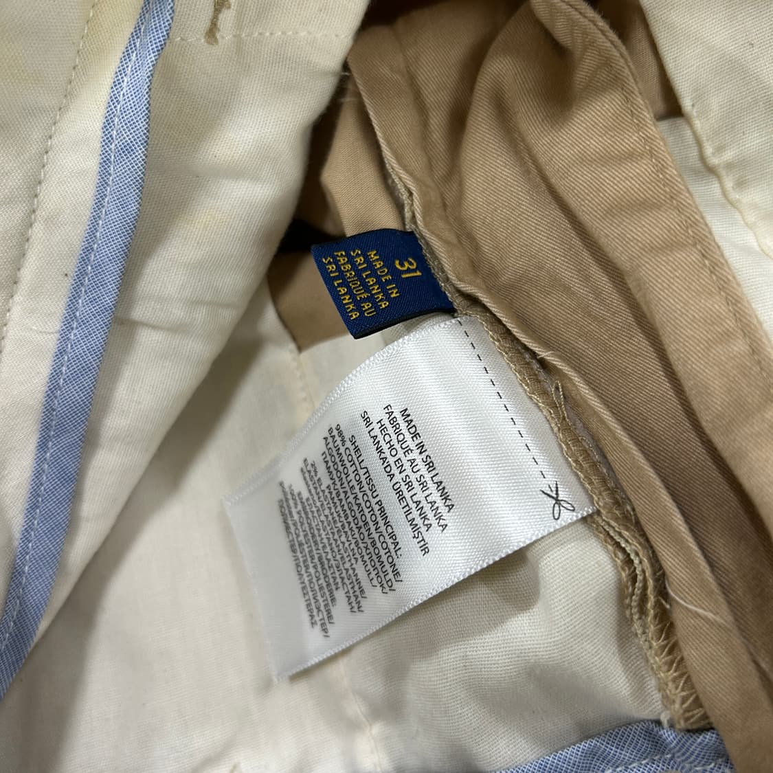 폴로 베이지 반바지  상품이미지4