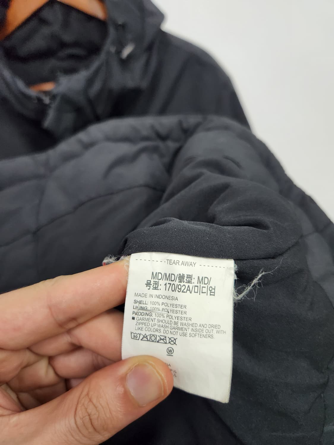 언더아머 로고 롱패딩 상품이미지6