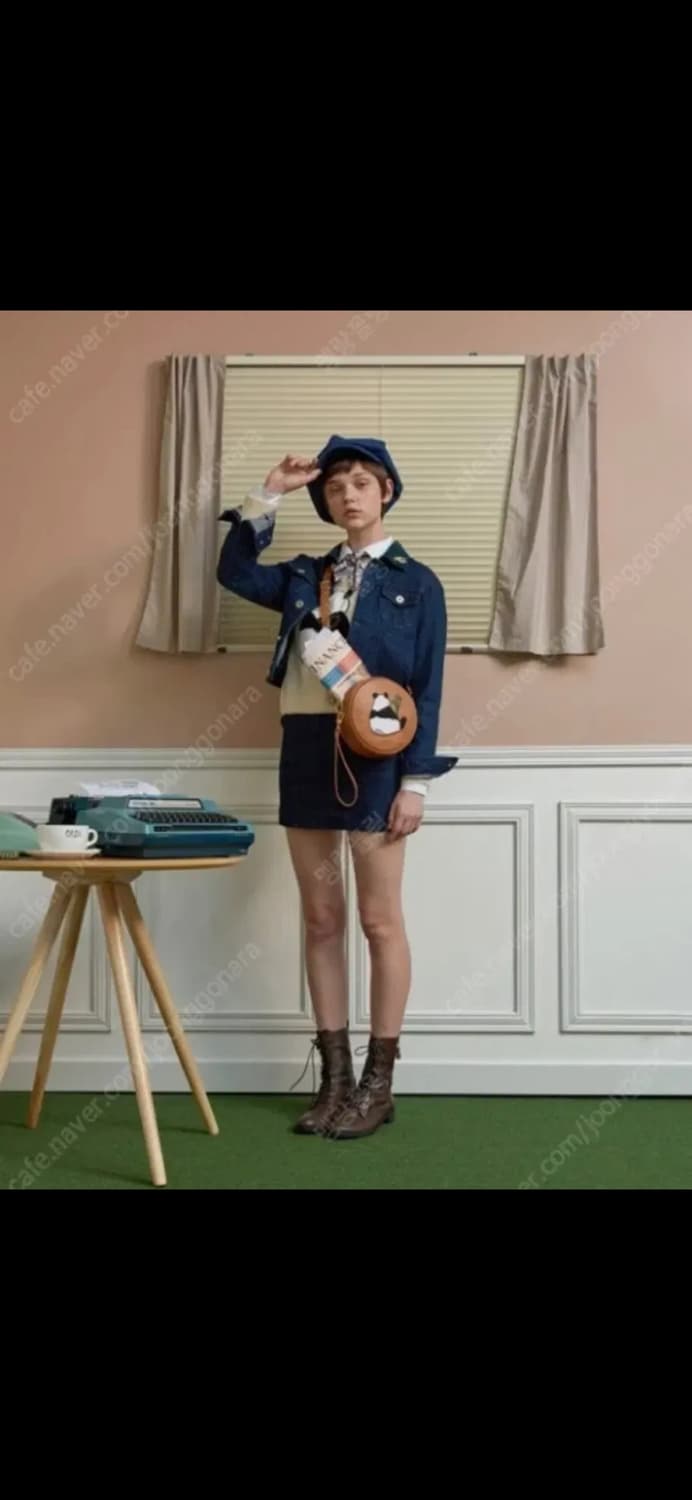 오아이오아이 oioi 데님 셋업 (숏자켓,미니 스커트) 상품이미지2