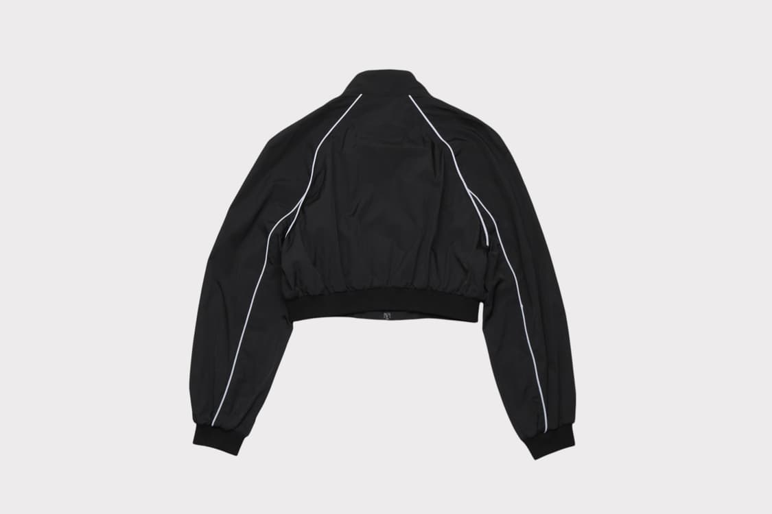 [여성 M] 우알롱 트랙 로고 파이핑 크롭 자켓 상품이미지6
