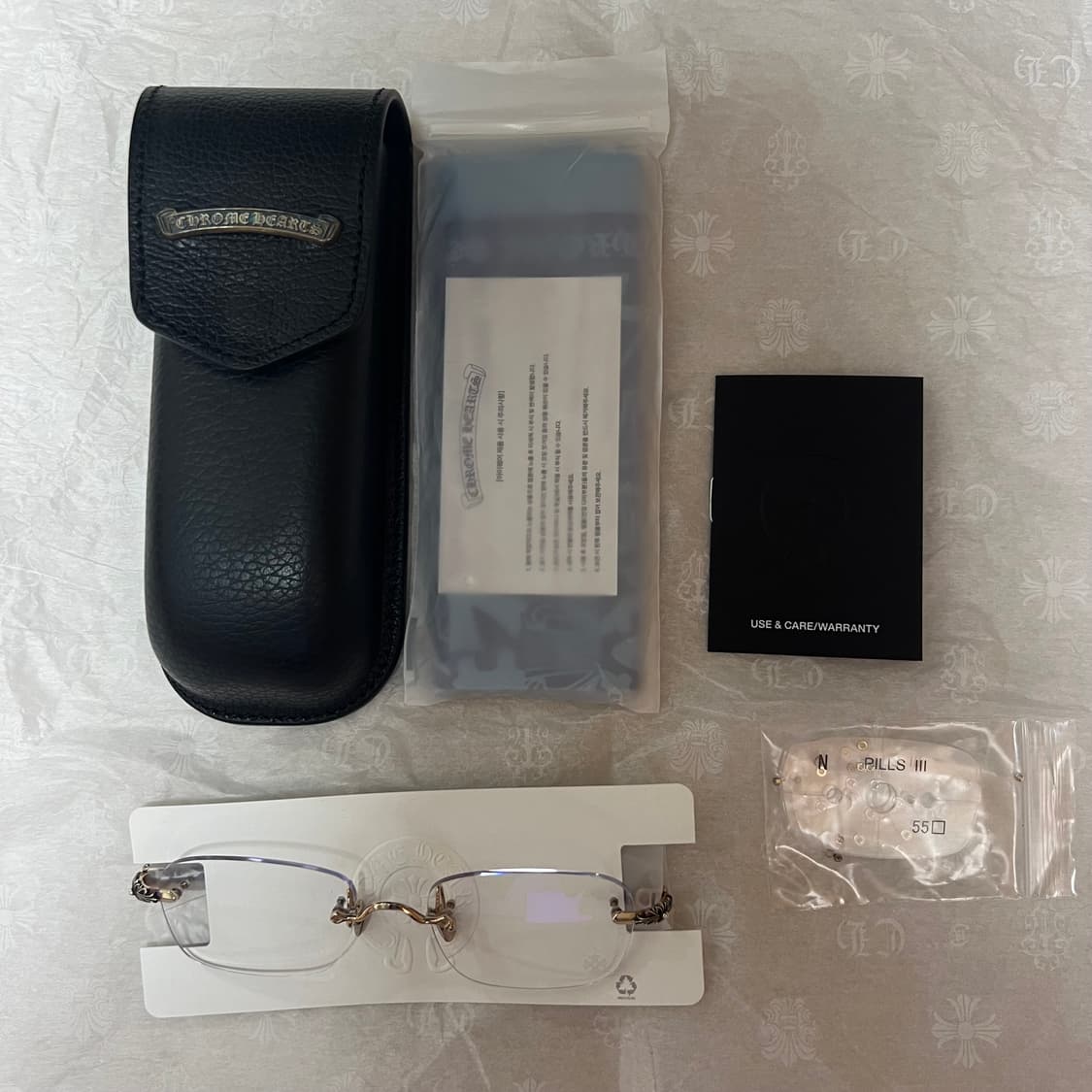 크롬하츠 필스3 GP-BK 골드(장식 실버) 극미중고 판매합니다 상품이미지1