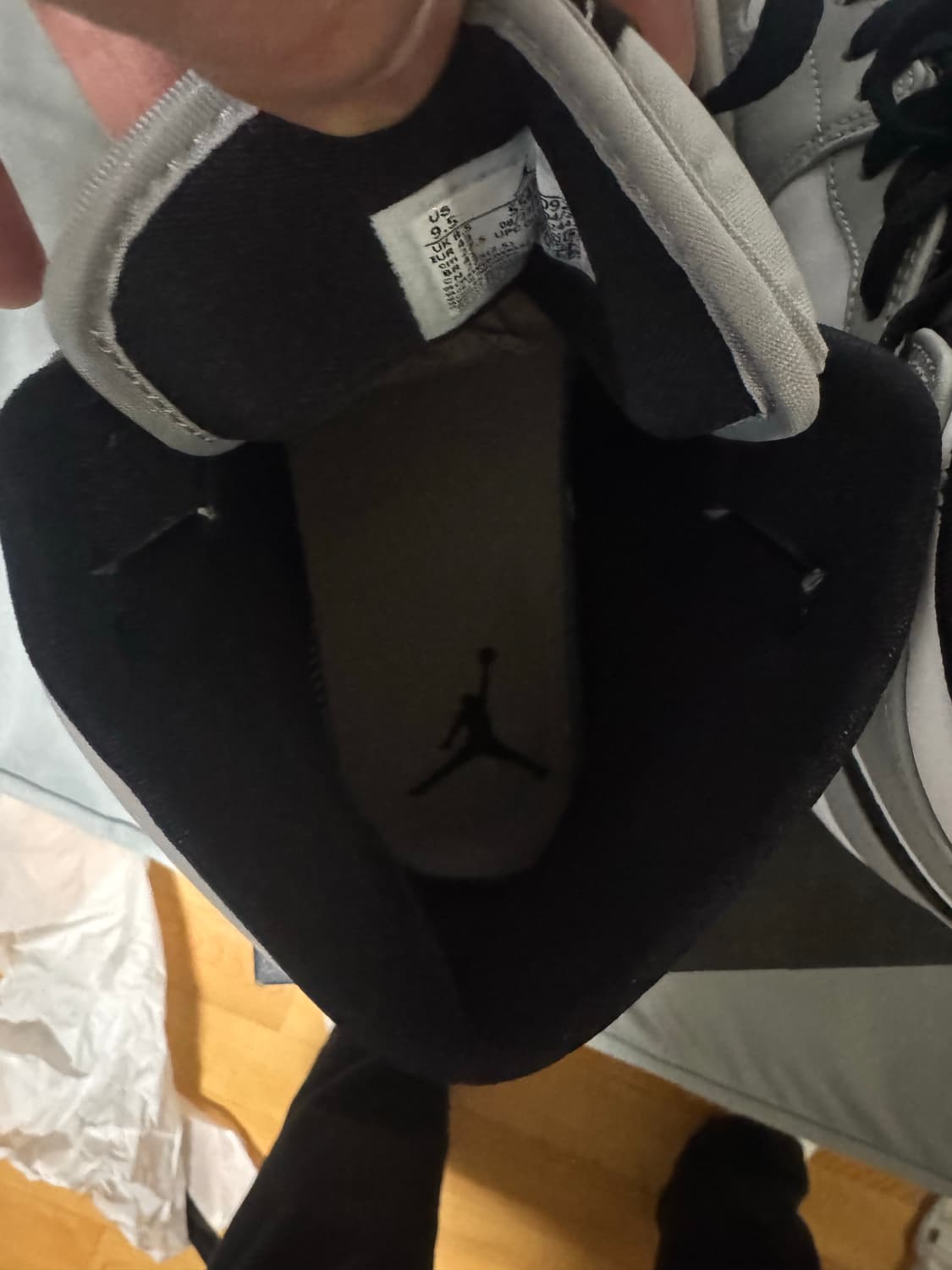 나이키 조던 1 미드 라이크 스모크 그레이 275 상품이미지9