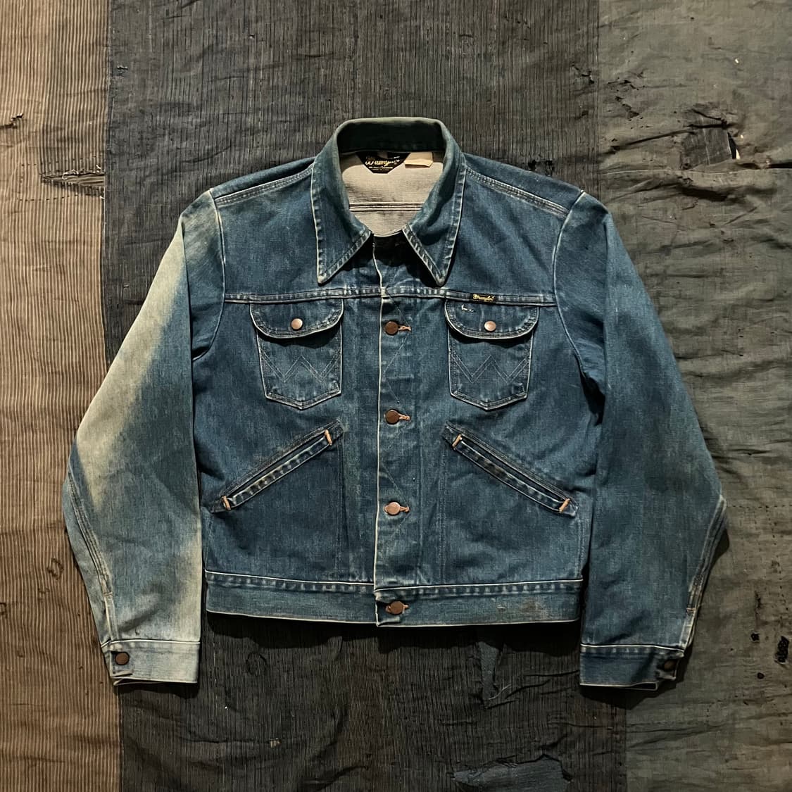 🇺🇸 70~80s USA 랭글러 74126PW 데님 자켓 124mj 상품이미지1